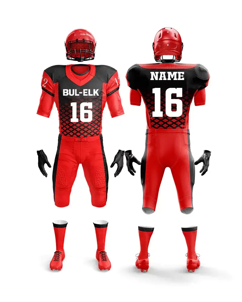 Customized American Football Sports Uniform